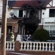 Fire Restoration Project on 90th Street in Woodhaven, NY 1