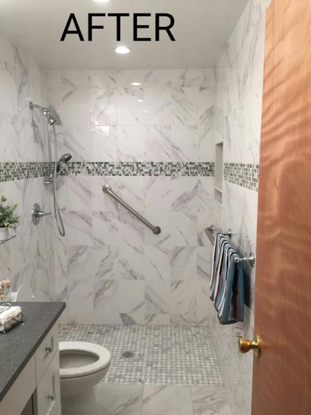 Handicap Bathroom Project on 149th Ave in Howard Beach, Queens County, NY