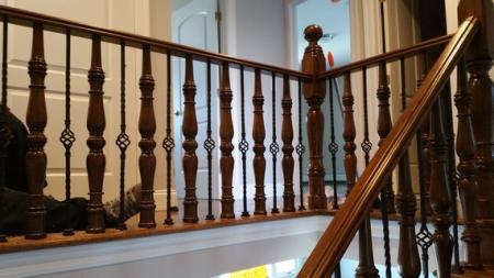 Make Stair Case Rails Child Safe Project in Bellmore, NY