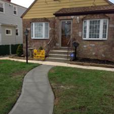 New Concrete Sidewalk and Walkway Project on John Street in Elmont, NY 7