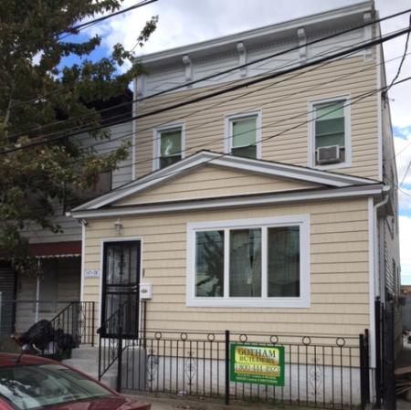 Vinyl Siding on the Exterior of a House at Springfield Gardens in Queens, NY