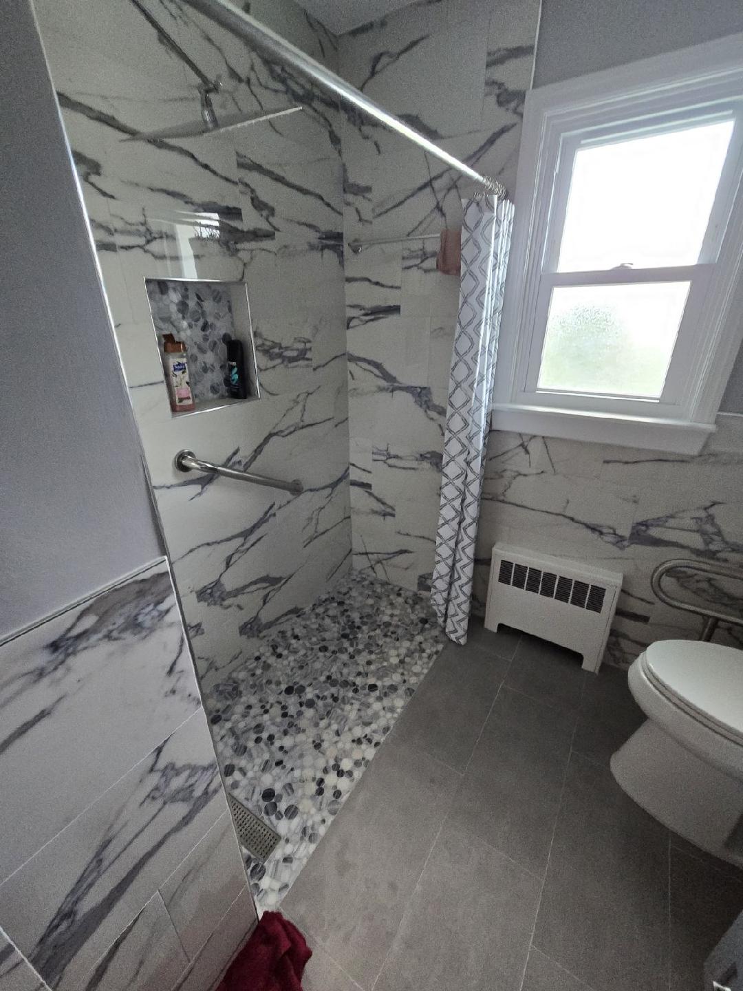 Another Handicap Bathroom Remodeling in Roosevelt, NY. (Long Island)