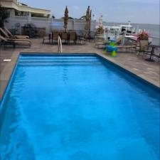 Cambridge Paver stones renovation in a backyard in Merrick Long Island 4