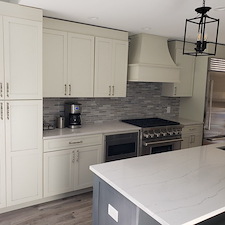 Kitchen and Custom wet bar in North Merrick, NY 3