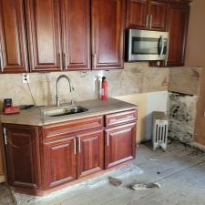 Kitchen Remodeling in Saint Albans Queens, NY. Due to water damage. 0