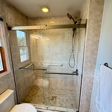 Tub to shower conversion in a Bathroom New Hyde Park 1