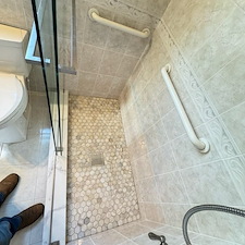 Tub to shower conversion in a Bathroom New Hyde Park 2