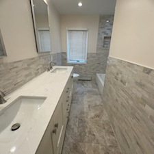 Two Complete Bathrooms in Merrick Long Island 1